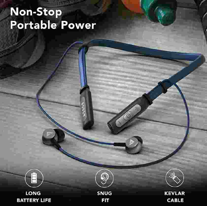 Boult Audio ProBass Curve Wireless Neckband Earphones with 1